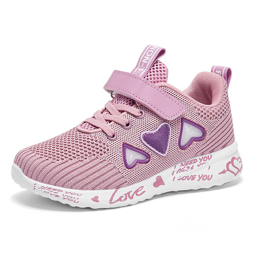 Bestselling Children's Shoes Summer Hollow Breathable Mesh Shoes for Girls Princess Kids Fashion Sports Shoes Trendy