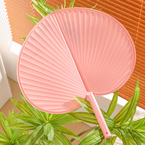 Increase the plastic hand-cranked large cattail fan to thicken it to prevent damage. Summer fans, household plantain fans, wholesale