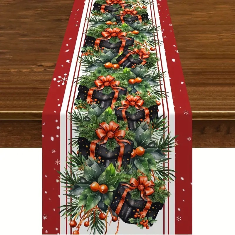 Transfronterizo 2024 Amazon nuevo muñeco de nieve de Navidad Santa linas bandejas de mesa bandejas de mesa de comedor de té