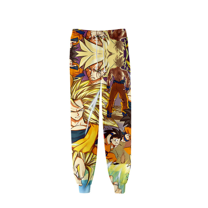 New Dragon Ball Series Casual Sports Jogger Pants Sweatpants Cosplay Trend New Dragon Ball Series Casual Sports Jogger Pants Sweatpants Cosplay Trend