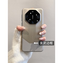 秒が変わったマスターは華為mate70proの新しい携帯ケースmate40proチタングレーの艶消し肌感超薄型mata60RS全包レンズ転倒防止porポルシェ男女を適用した