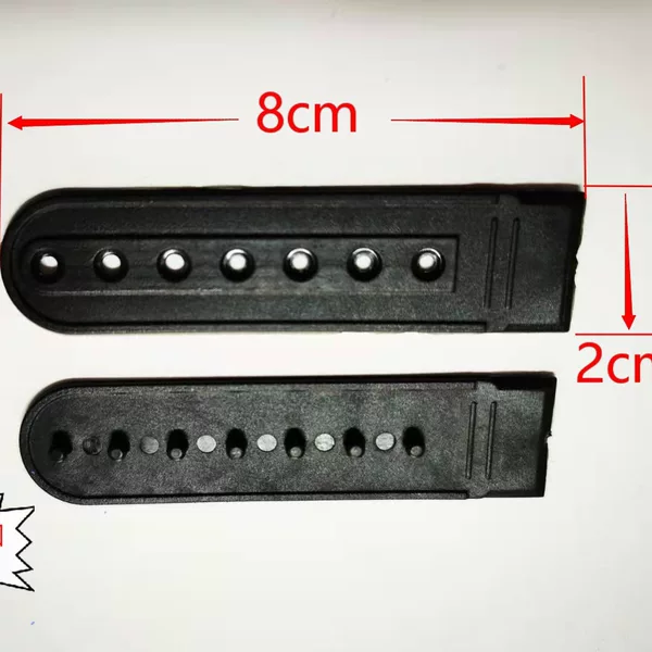 [Hat buckle] plastic cap buckle seven-hole buckle seven-hole breasted cap baseball cap and other hat accessories