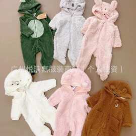 毛绒长爬码数0-18MPlush long climb, really comfortable fabric