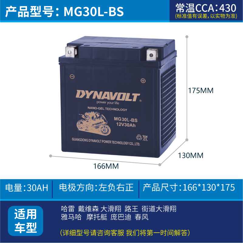 Batería de motocicleta de león para brisa de primavera Benelli Harley BMW 125 pedal hawk Kawasaki 12V batería