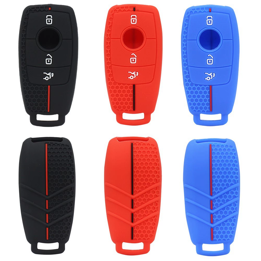 Для Mercedes-Benz E200 интеллектуальный пульт дистанционного управления чехол для ключей E300L/C260 автомобиль GLC силиконовый чехол для ключей