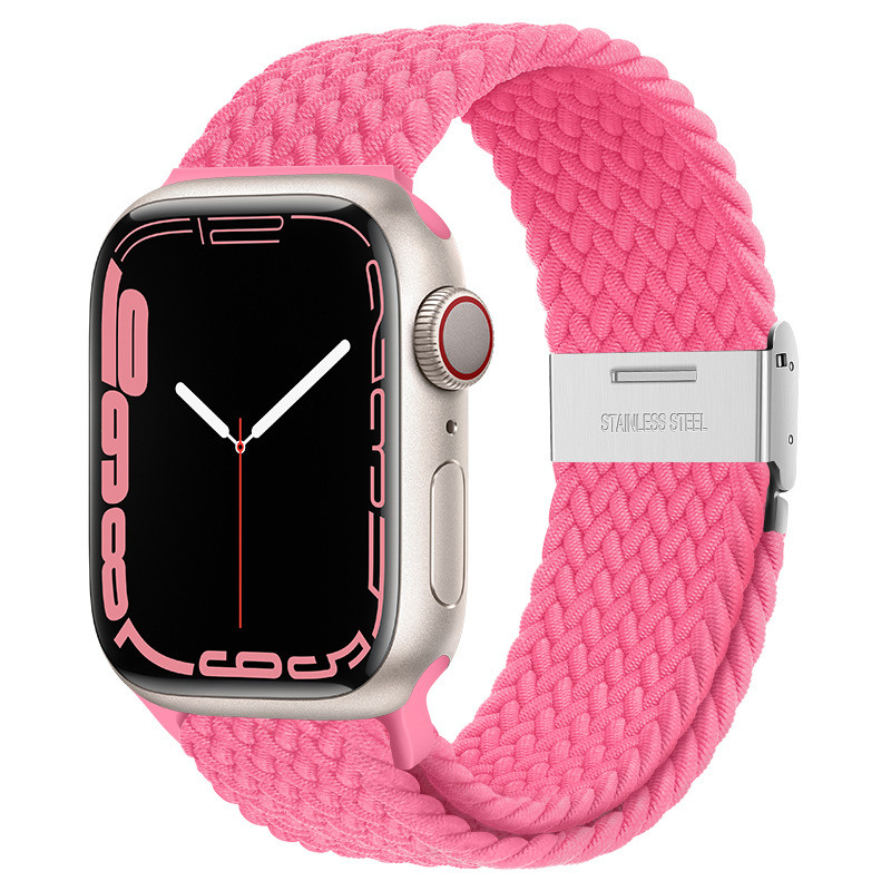 Watch Strap For Watch Buckle Loop Nylon Woven Strap Iwatch76se Watch Strap display picture 5