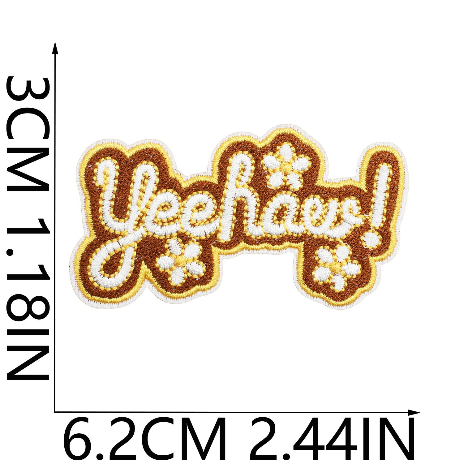 3g Weight Clothing Sticker Patches Classification 1 Piece Quantity Dacron thread Material Letter Pattern Casual, Elegant, Lady Style Embroidery Craft 1 Piece Casual Elegant Lady Letter Dacron Thread Clothing Sticker Patches 2