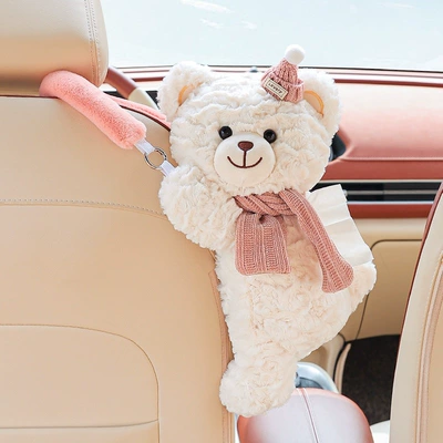 Creative car tissue box, Car tissue box/set - iqbear-whitespace-upgradesmooth-paper-extraction