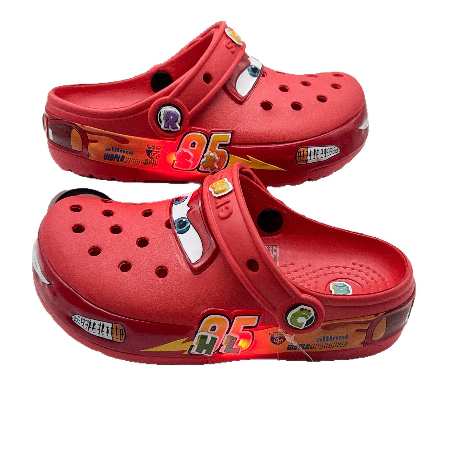 Inventario 95 automóvil flash niños zapatos grandes para niños y niñas zapatillas casuales al aire libre zapatillas de playa antideslizantes al por mayor