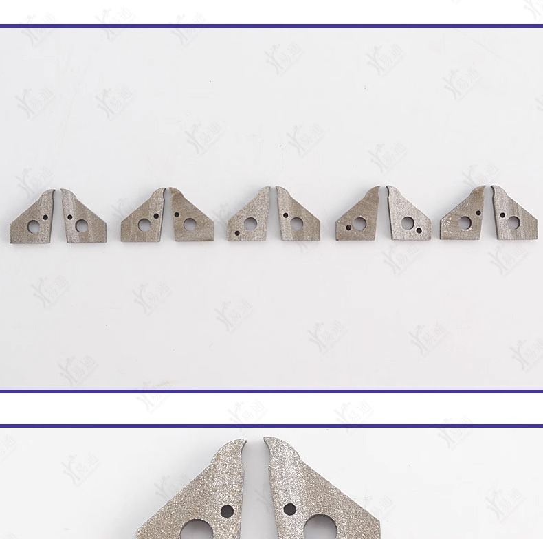Special Triangular Block (Blade) for Luo Gong Lock Removal Pliers, Car Lock Special Lock Core Removal Tool Accessories