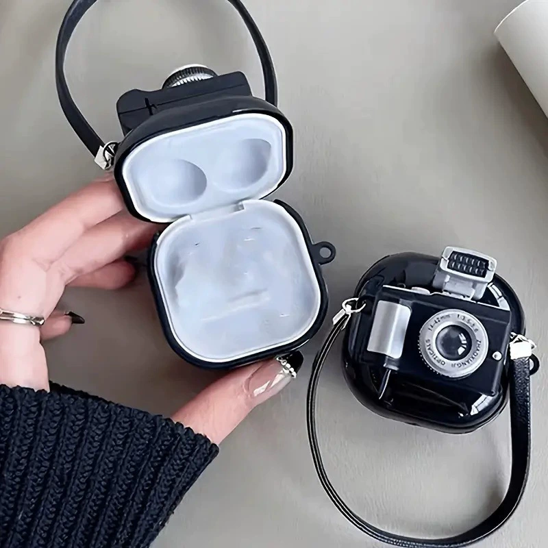 Каракательная камера наушниковый чехол совместимо с Galaxy Buds 2 Pro/для Galaxy Buds2