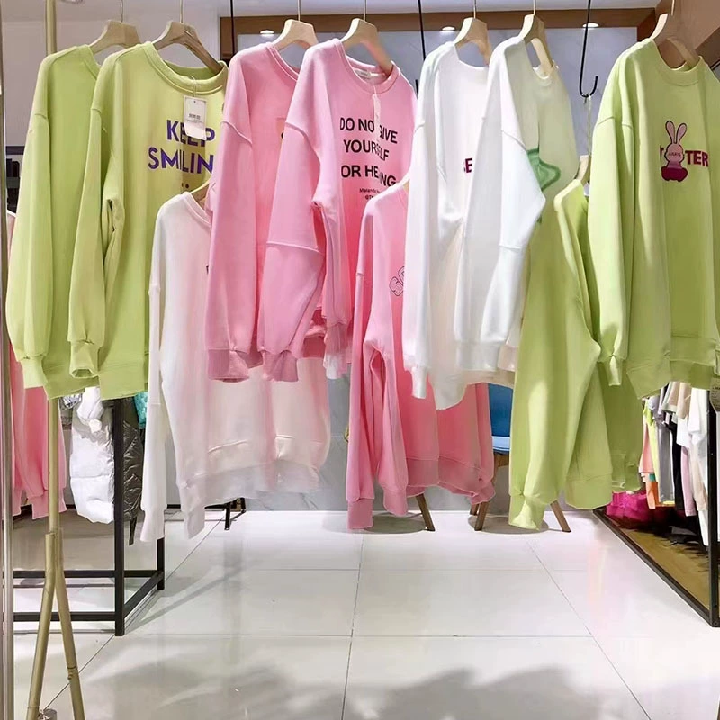 Свитшот Axiu, цвет 25-бам, в стиле пэчворк, свободного кроя, из смесового хлопка, со скидкой от производителя, оптовая продажа для женщин.