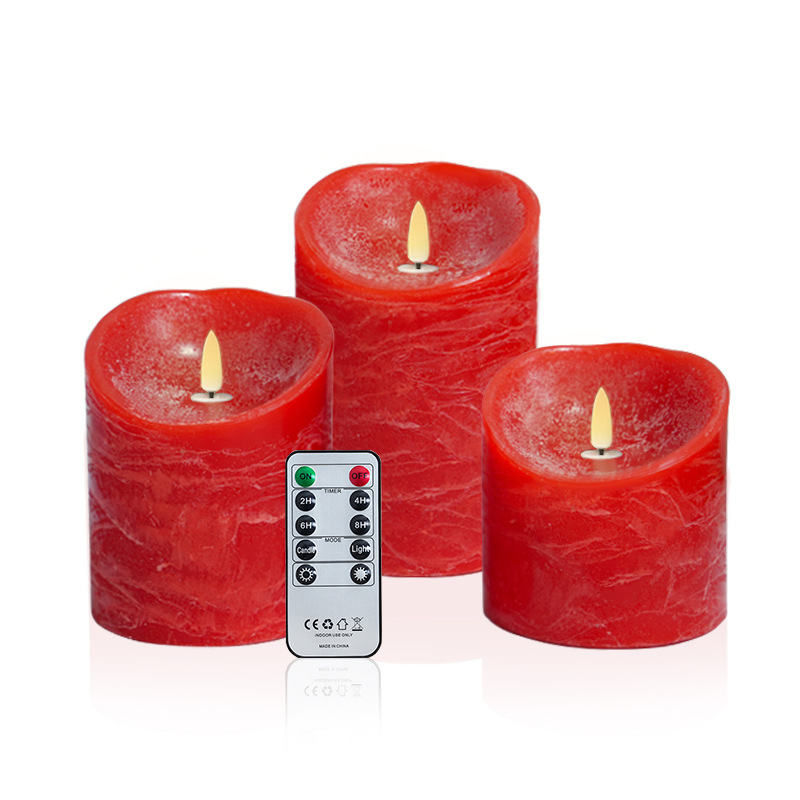 Low temperature water pattern bullet led electronic candle light…