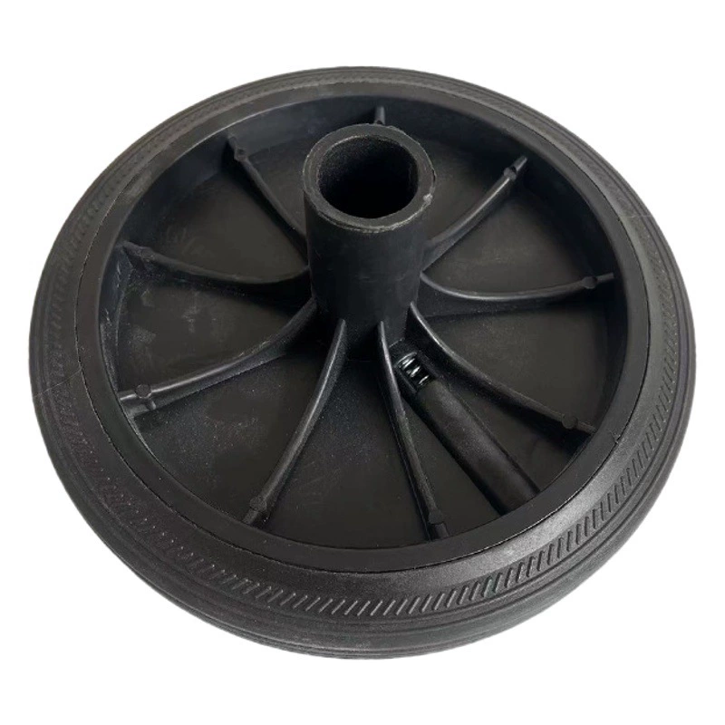 Санитария мусора барабан колесо 100/120/240 л литровый Пластиковый Мусорный барабан колесо мульти-спецификации мусорное ведро резиновое колесо