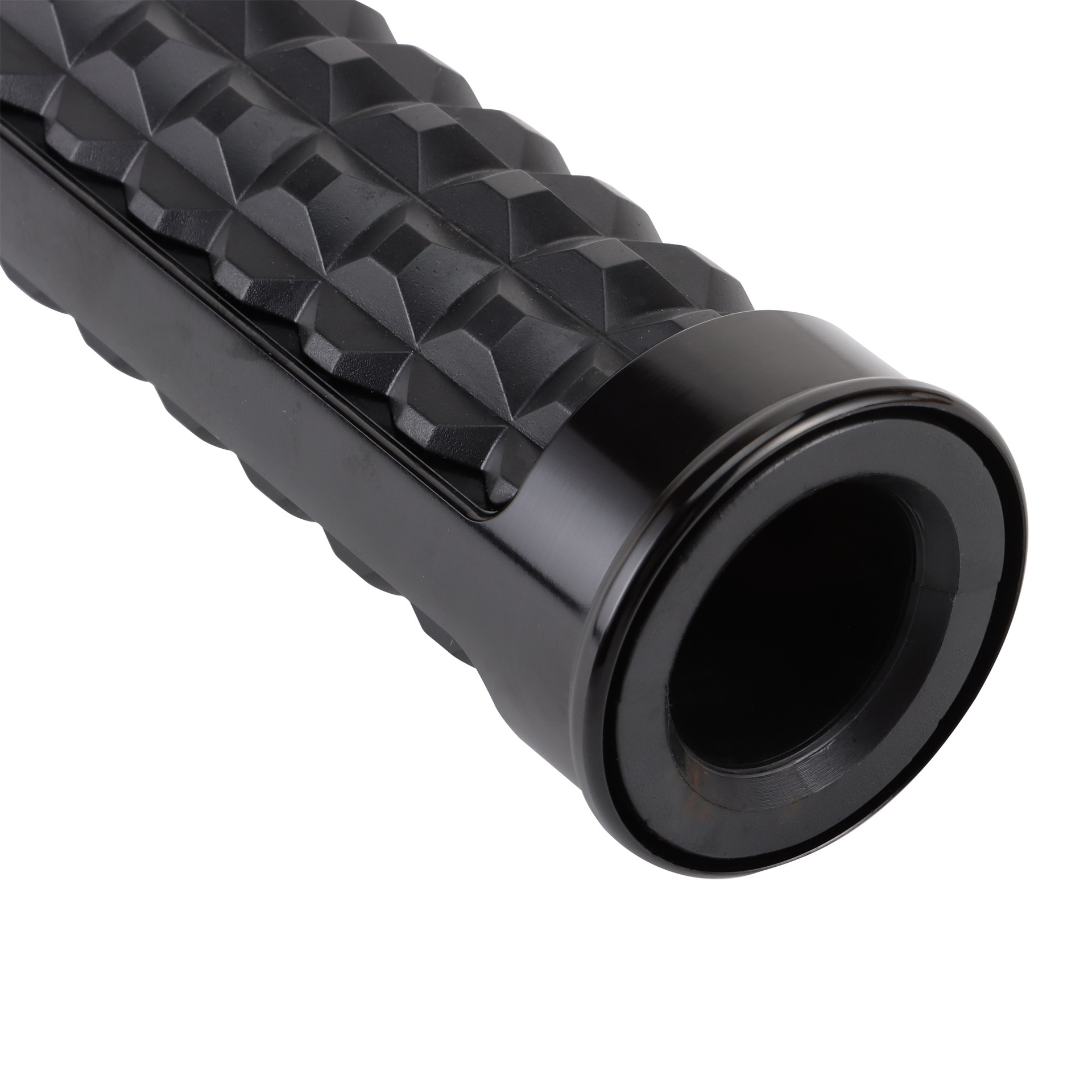 Motorcycle handlebar handle cover motorcycle modification parts half glue half aluminum handle cover accessories