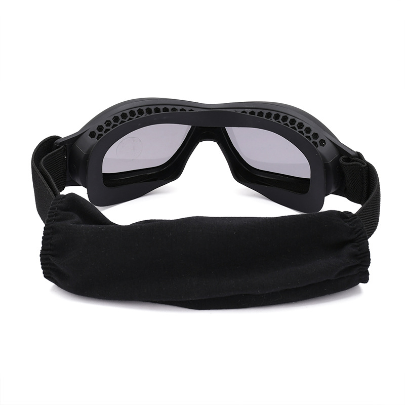 Gafas Tácticas de Protección Desert Locust, Marco de TPU y Lente de PC, Antibalas, para Deportes Tácticos
