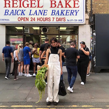 现货 灯芯绒口袋背带裤女装春季休闲裤东大门新款显瘦女裤 stu