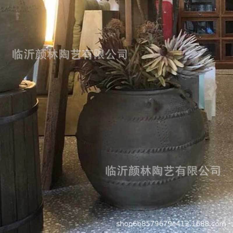 Taza de cerámica decoración personalizada de cerámica vintage vasijas de flores antiguas vasijas de cerámica artísticas vasijas de cerámica