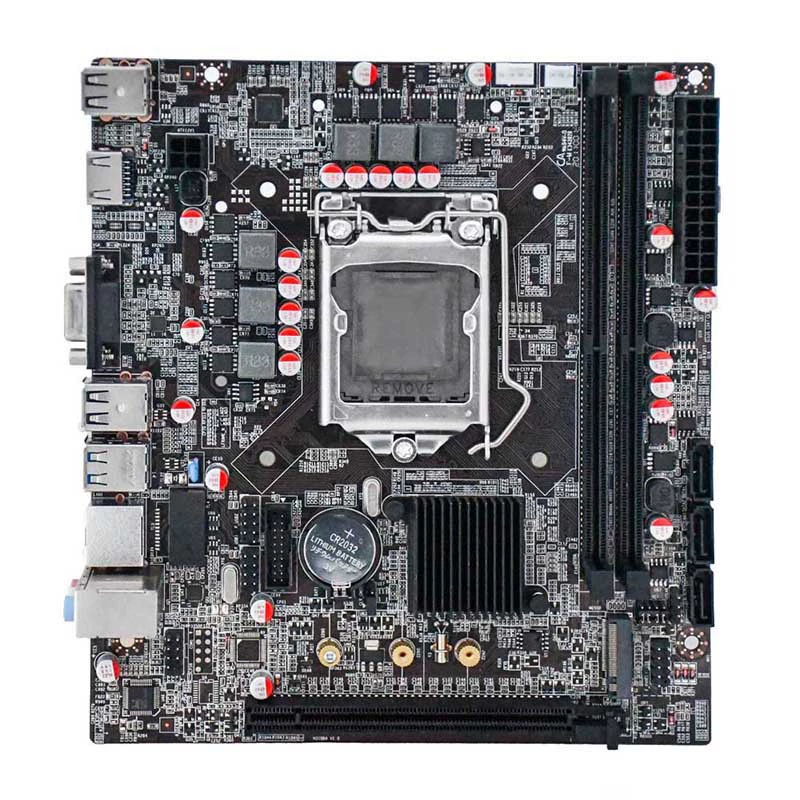 Материнская плата B250 для компьютера, настольная, поддержка DDR4, разъём 1151, совместимость с процессорами 6/7/8/9 поколения, i5-7500