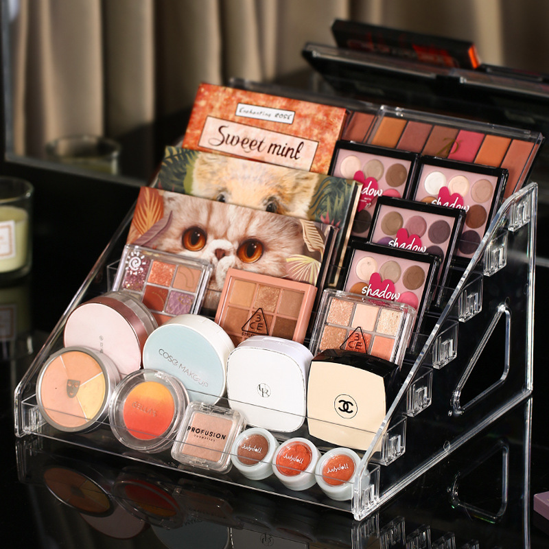 Nail Polish storage box compartment finishing box large capacity acrylic nail polish display rack nail polish shelf