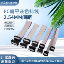 FC��ƽ��ɫ�ž�6/10/14/20/40Pţ��AVRLED���B��JTAG���d��2.54MM