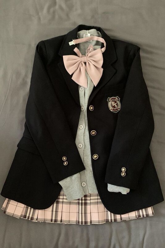 Jk Uniform Blazer for Women, Spring and Autumn Style, Japanese Genuine Original College Style School Uniform, Petite Blazer Top