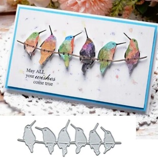 ����С�B������ģ DIY�ֹ���Ƭ�b� �g��̼�ģ�� 6ֻС�B�B֦��