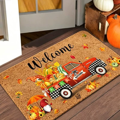 Avtomobil döşəmə paspasları — Outdoor Doors, Shoe-Changing Areas, Carpet Floor - zx-halloween-moment-h27-3040-silk-circle-without-overlocking