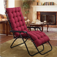 加厚磨毛躺椅垫秋冬休闲沙发磨毛坐垫藤椅摇椅垫竹椅垫折叠椅垫