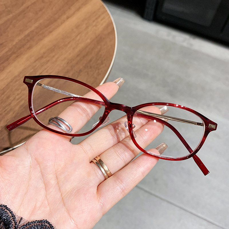 ブルーライトカット老眼鏡、高級フラットミラー、超軽量クロスボーダーフレーム、保護メガネフレーム、おしゃれな単焦点老眼鏡