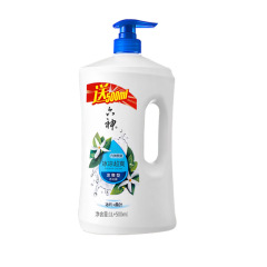 Liushen Shower Gel Family Size: Green Tea, Camphor, and Reed&mdash;Cool, Refreshing, and Soothing&mdash;Large Bottle, 1.5L Liushen Shower Lotion