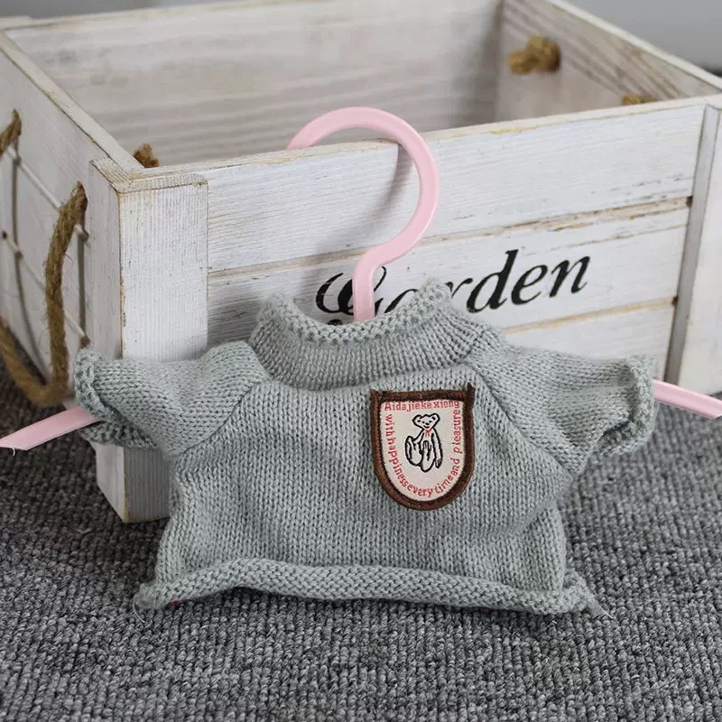20 - 30CM ropa de bebé muñeca oso mini accesorios de reemplazo suéter mochila muñeca suéter accesorios de reemplazo suéter
