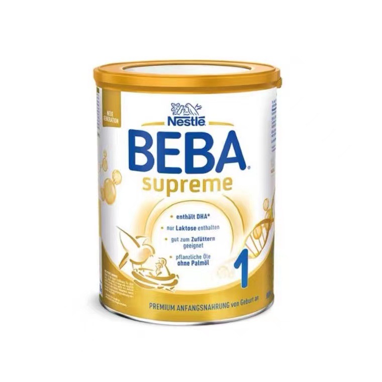 German Siskin BEBA NEST Version SUPREME Infant Formula Milk for Premature Babies, Code pre1231, Stage 1, 800g