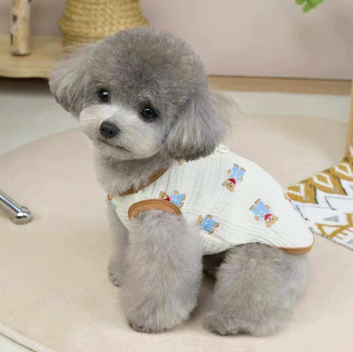 Одежда для собак, одежда для кошек, летние хлопковые жилеты из чистого хлопка для маленьких собак и кошек, распродажа для щенков и крупных собак