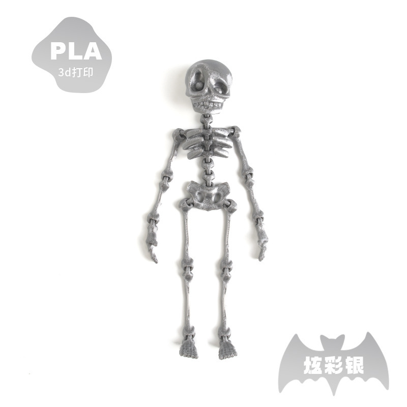 Impresión 3D dragón adornos esqueleto hombre 3D dragón chino dragón congelador pegatinas adornos regalos de absorción de esqueleto lote adornos de arte