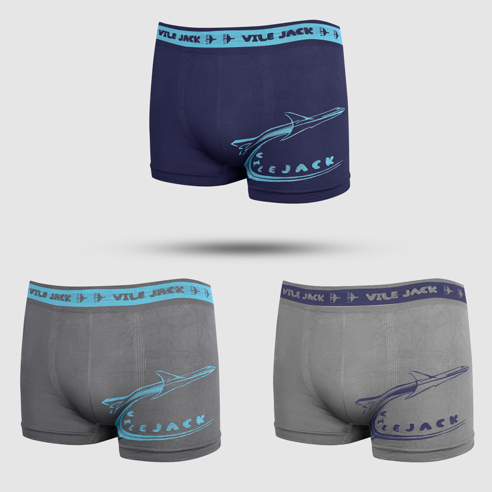 Ropa interior juvenil, ropa interior deportiva para niños, pantalones cortos de cintura media sin costuras elásticos cómodos y transpirables, 6 colores