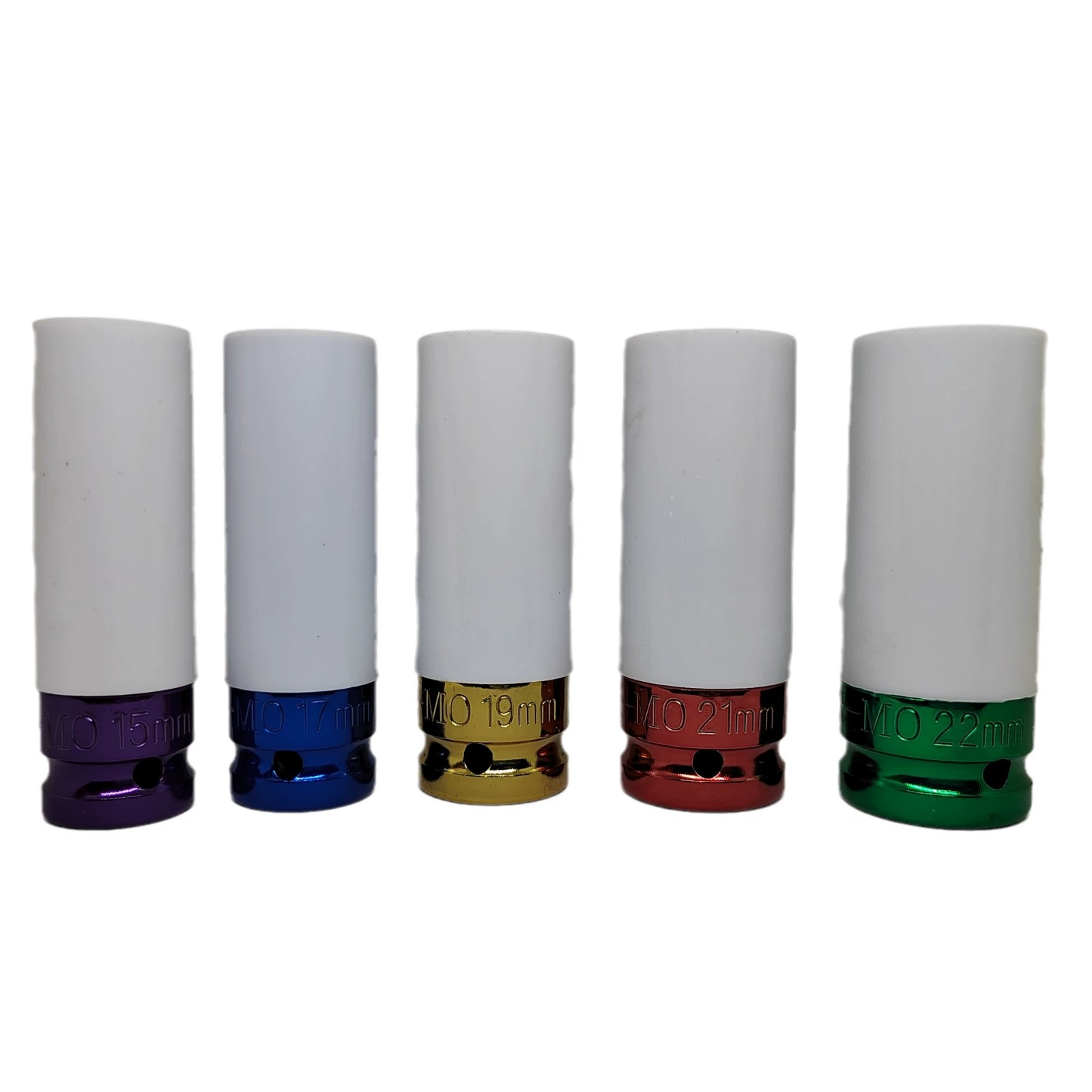 Набор из 1/2 портов серии - пневматическая защита, головка для снятия ступицы колеса автомобиля, красный, желтый, синий, зеленый, фиолетовый цвет, трещотка