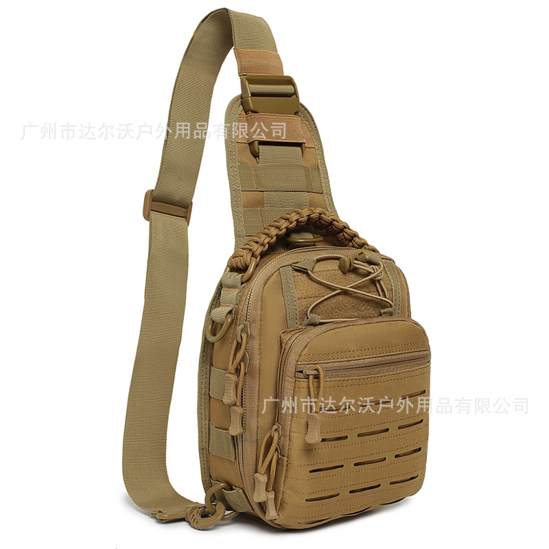 Bolso de Pecho Táctico de Tela Oxford, Impermeable y Resistente al Desgaste, para Deportes al Aire Libre image 8