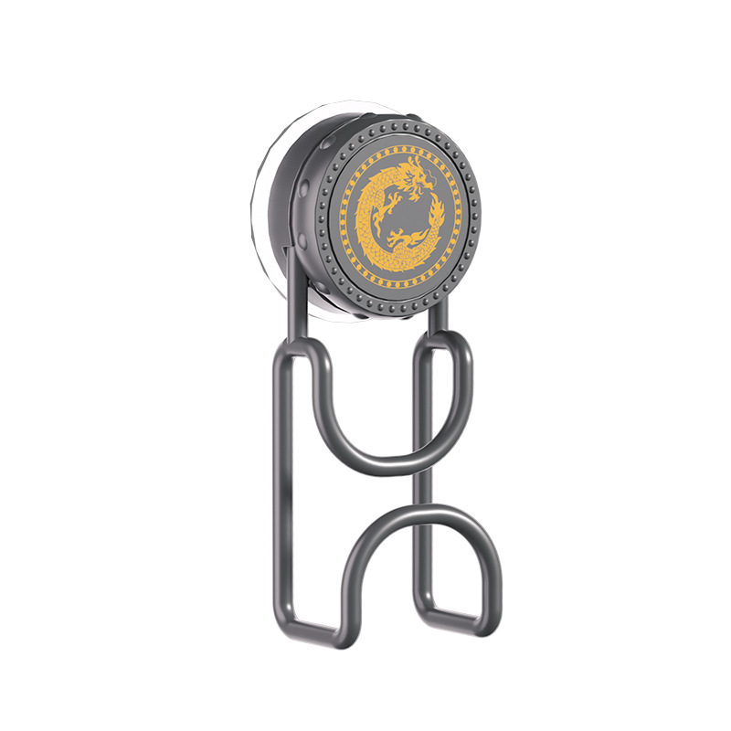 Gancho con Ventosa para Lavabo de Plástico ABS, Sin Perforación, Ajustable, para Baño