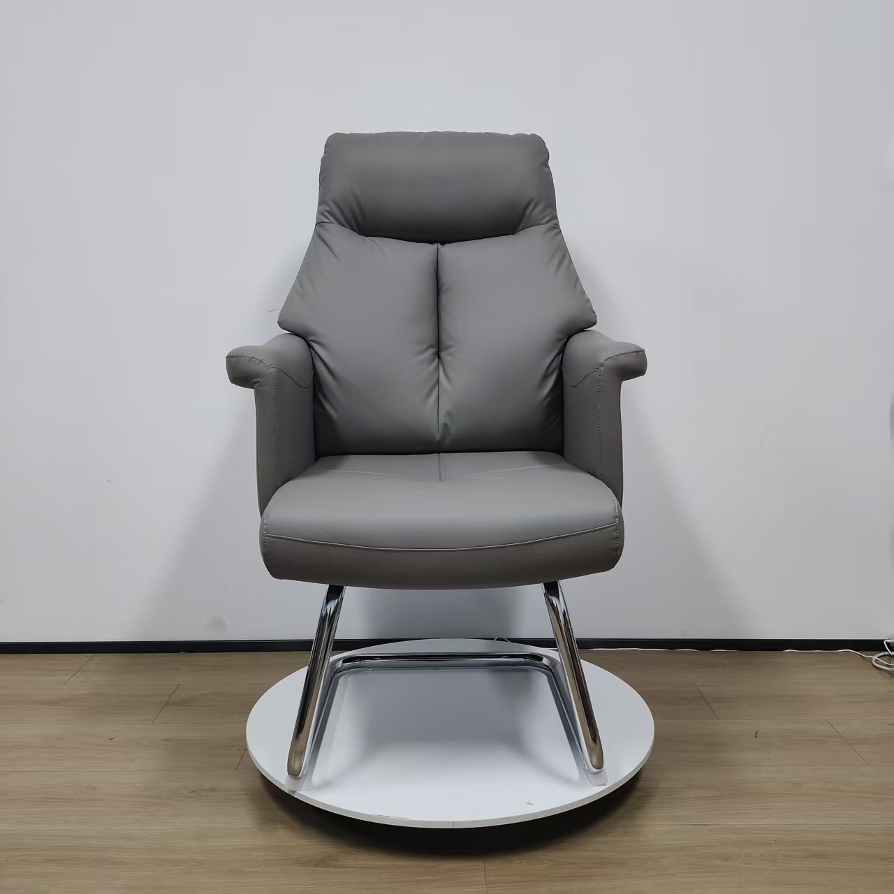 Factory Direct Supply of High-End, Stylish Office Manager Desk, Reception Chair, and Visitor Chair