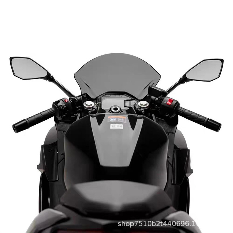 Suitable for Kawasaki Ninja Ninja500 Modified Height-Increased Windshield, Same Model as Puig Racing Track Front Windshield