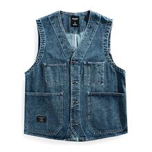P 93975 Outdoor camping denim vest ����¶Ӫ��ʿţ������