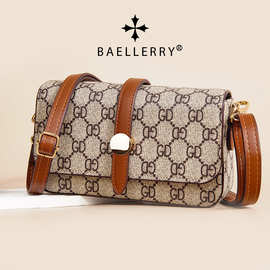 baellerry新款女士钱包时尚百搭吸扣多功能大容量手机包wallet