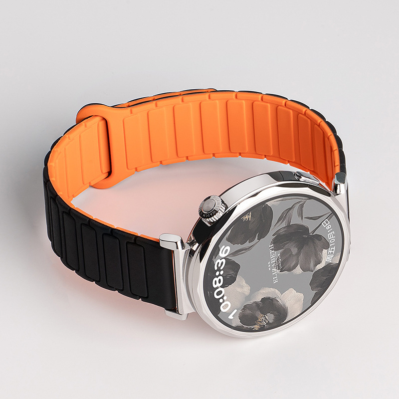 外国貿易に適した Huawei gt5 ウォッチ watchgt4 レディース watch4pro シリコン磁気吸引同じスタイルの高級時計ストラップ|undefined