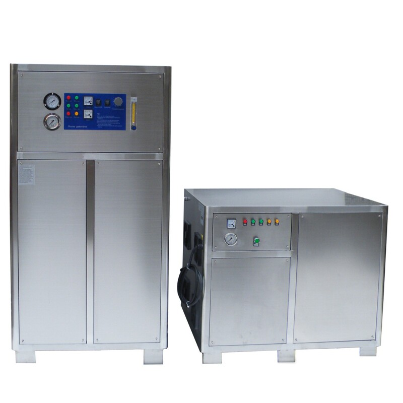 400g Oxygen Source Ozone Generator All-In-One Machine High-Concentration Ozone Disinfection Machine Water Treatment Sterilization Deodorization Commercial Device
