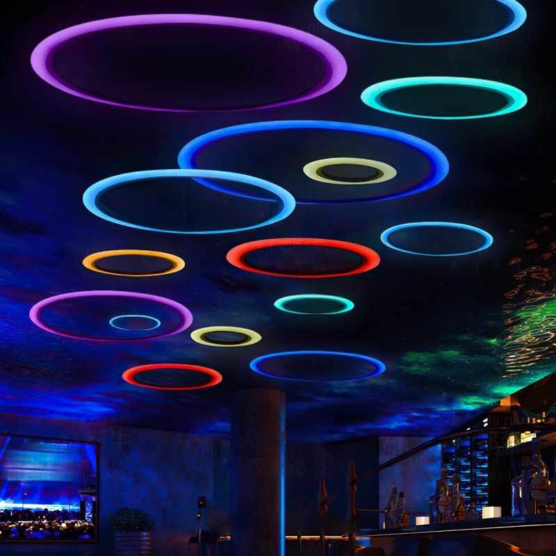 Lámparas decorativas de bar, lámparas candelables, juegos de azar, paneles calientes, bar de barbacoa, gimnasio, barbecue, atmósfera de luz