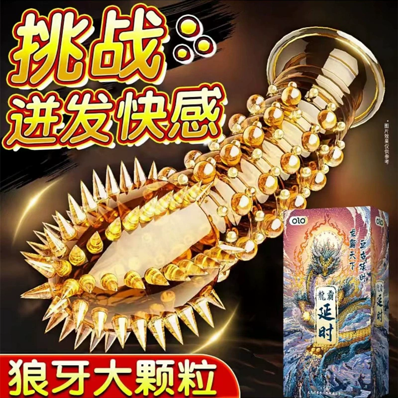 Презервативы OLO: долговечные, с эффектом «драконий язык», спиральные, с крупными накоплениями, для задержки эякуляции, товары для взрослых, Black Myth Wukong