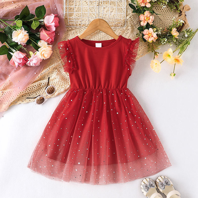 Fashion Solid Color Cotton Girls Dresses display picture 4