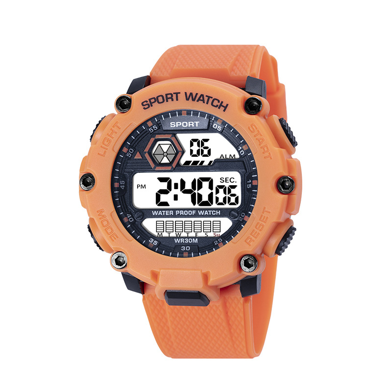 Comercio exterior Venta caliente reloj electrónico venta al por mayor multi-funcional al aire libre hombres y mujeres estudiantes deportes estilo moda correr reloj