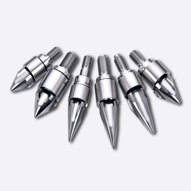 注塑机火箭头批发耐磨损注塑机螺杆头三件套双合金螺杆头分胶头